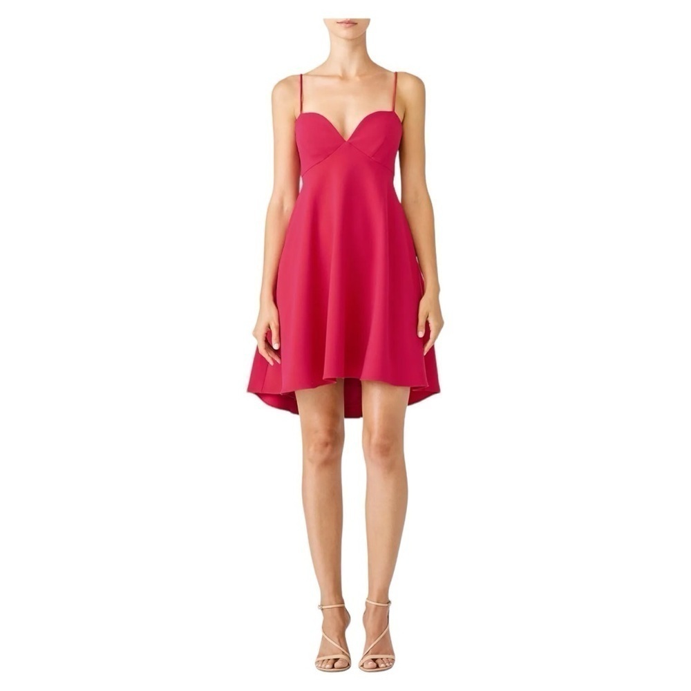 Black Halo Pink McAdam Dress